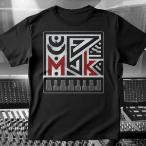 Black Major Keys Logo Tee